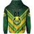 Custom Papua New Guinea Enga Mioks Hoodie Rugby Original Style Green, Custom Text And Number LT8 - Wonder Print Shop