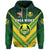 Custom Papua New Guinea Enga Mioks Hoodie Rugby Original Style Green, Custom Text And Number LT8 - Wonder Print Shop