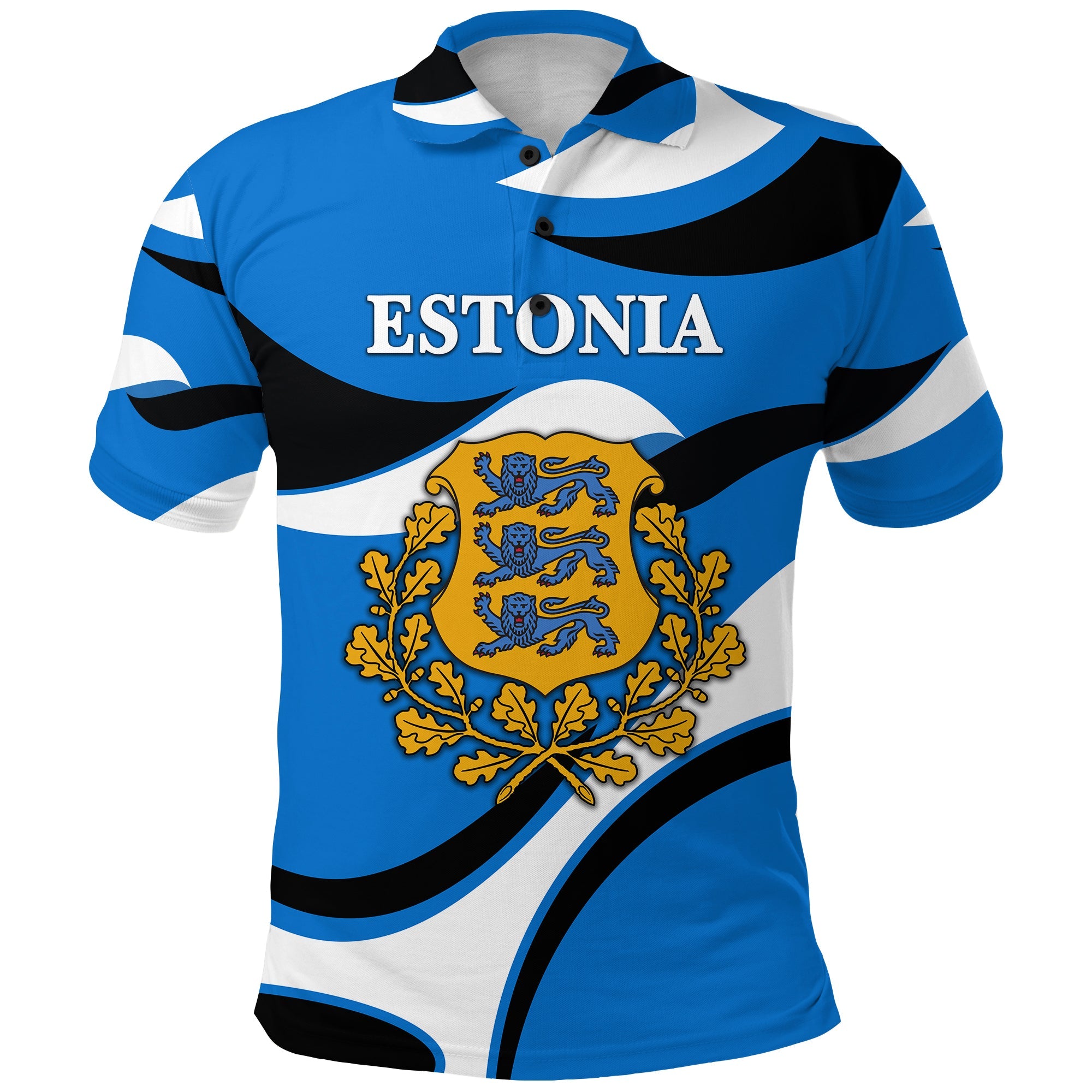 Estonia Polo Shirt Sporty Style LT8 - Wonder Print Shop