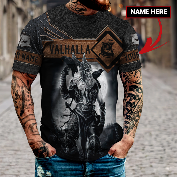 Custom Viking Clothing Custom Odin Valhalla Viking Polo Shirt RLT12 - Wonder Print Shop