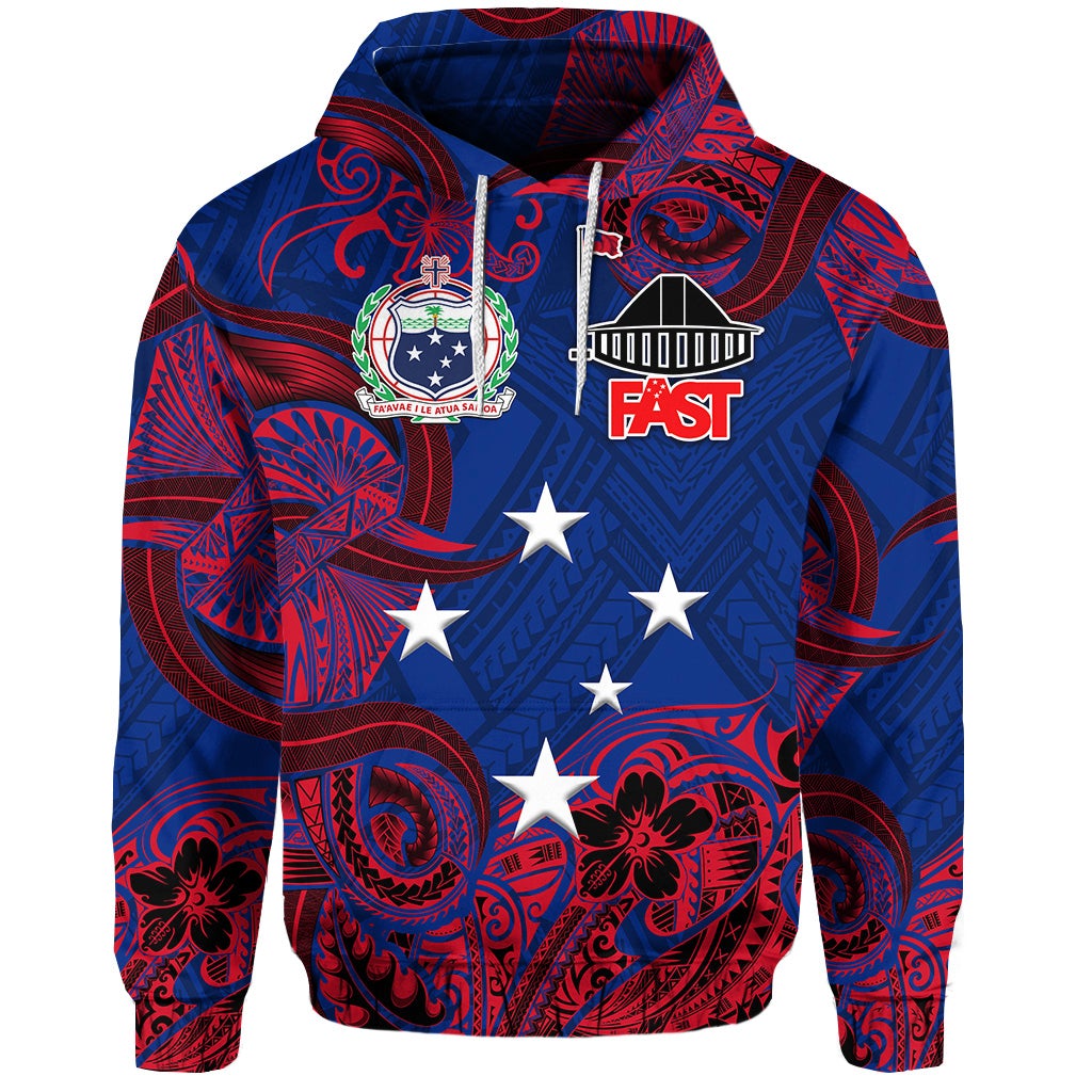 Custom Samoa FAST Party Hoodie Unique Style NO.1 LT8 - Wonder Print Shop