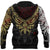 Viking Clothing Geki and Freki Viking Wolf Iii Tattoo Hoodie RLT12 - Wonder Print Shop