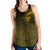 Viking Women's Racerback Tank, Ethnic Odin Raven Gold RLT12 - Wonder Print Shop