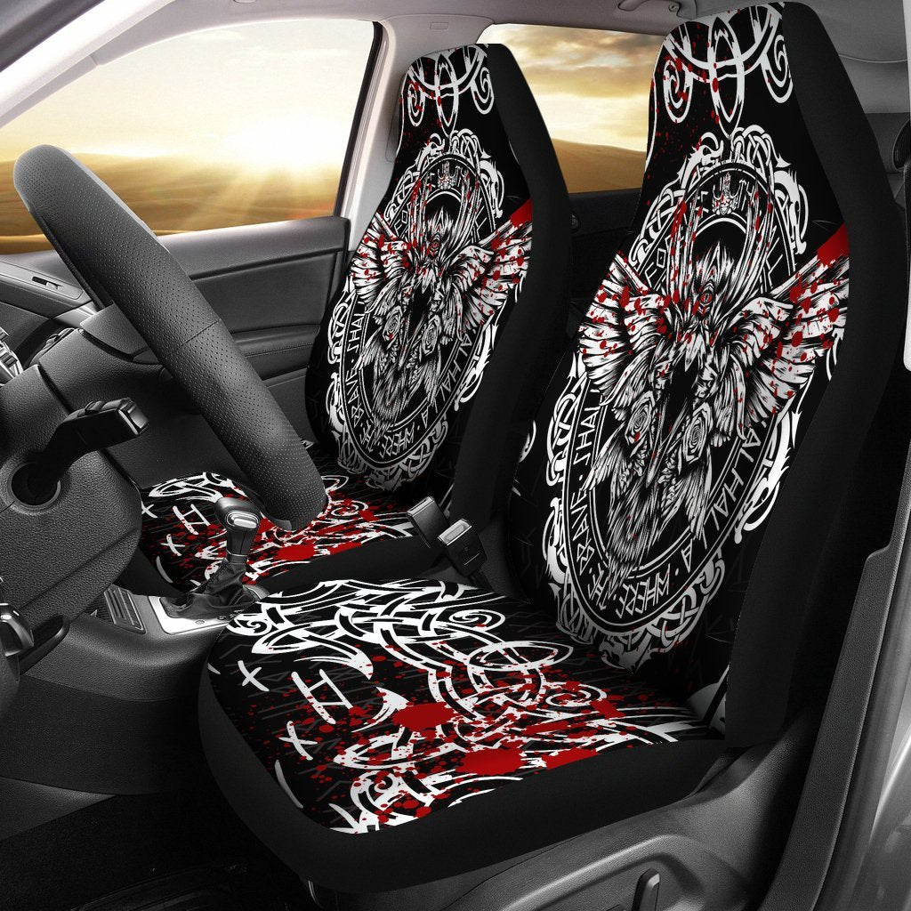 Viking Car Seat Covers, Raven Blood RLT12 - Wonder Print Shop