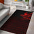 Viking Area Rug The Raven Of Odin Rune, Red RLT12 - Wonder Print Shop