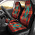 Red Geometric Pattern Car Seat Cover LT10 - Wonder Print Shop