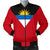 Antigua and Barbuda Men's Bomber Jacket Original Flag - Wonder Print Shop