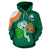 Ireland Rugby Shamrock Hoodie - Wonder Print Shop