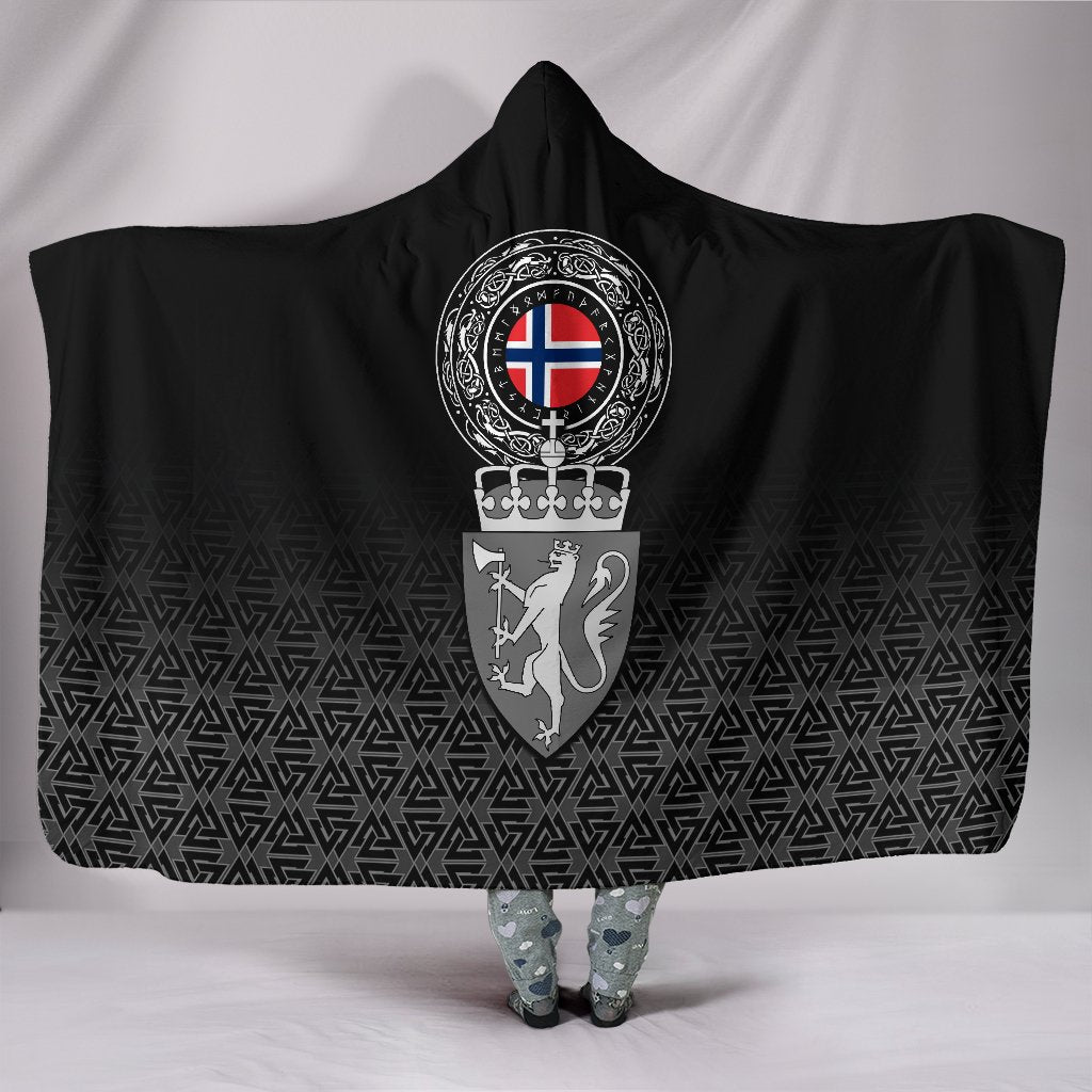 viking-hooded-blanket-norway-coat-of-arms