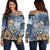 Viking Off Shoulder Sweater, Corgi RLT12 - Wonder Print Shop
