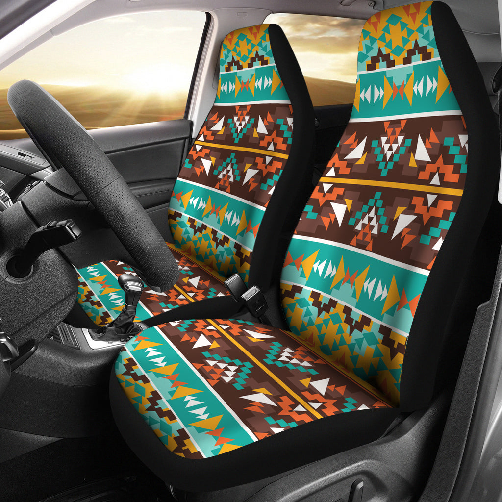 Seamless colorful Car Seat Cover LT10 - Wonder Print Shop