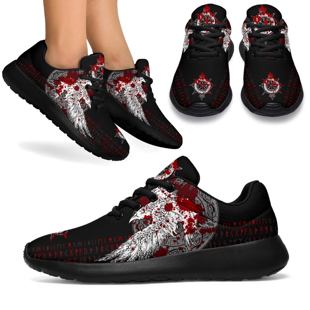 viking-sport-sneakers-mystical-raven-tattoo-blood