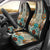 Turquoise Blue Pattern Car Seat Cover LT10 - Wonder Print Shop