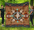 Native American Pattern Brown Mandala Premium Quilt LT10 - Wonder Print Shop