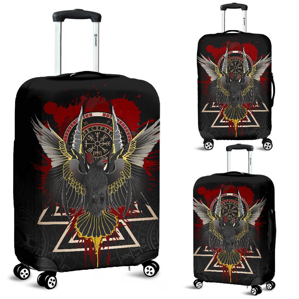 Viking Luggage Covers Raven Of Odin - Special Version RLT12 - Wonder Print Shop