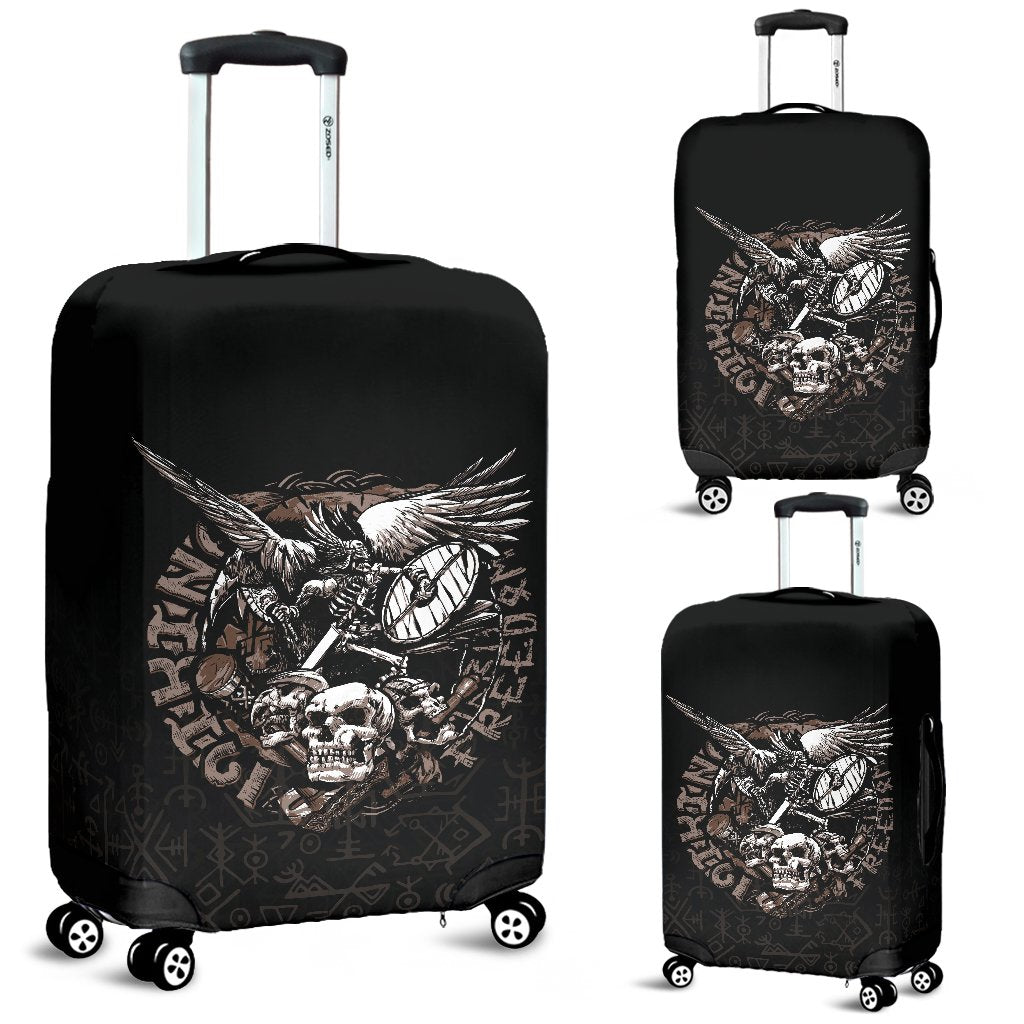 Viking Warrior Tattoo Odin Luggage Covers RLT12 - Wonder Print Shop