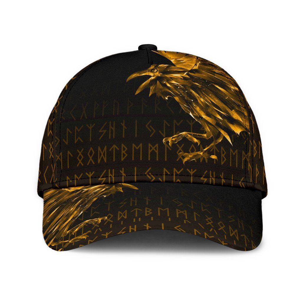 viking-classic-cap-the-raven-of-odin-rune-gold