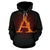 Albania All Over Hoodie Fire Style - Wonder Print Shop