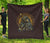 Viking Premium Quilt Warrior Viking Shield Skull RLT12 - Wonder Print Shop