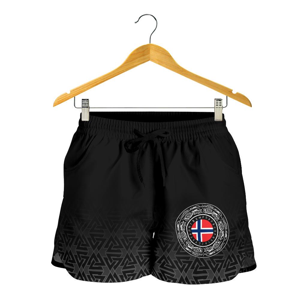 viking-womens-shorts-norway-coat-of-arms