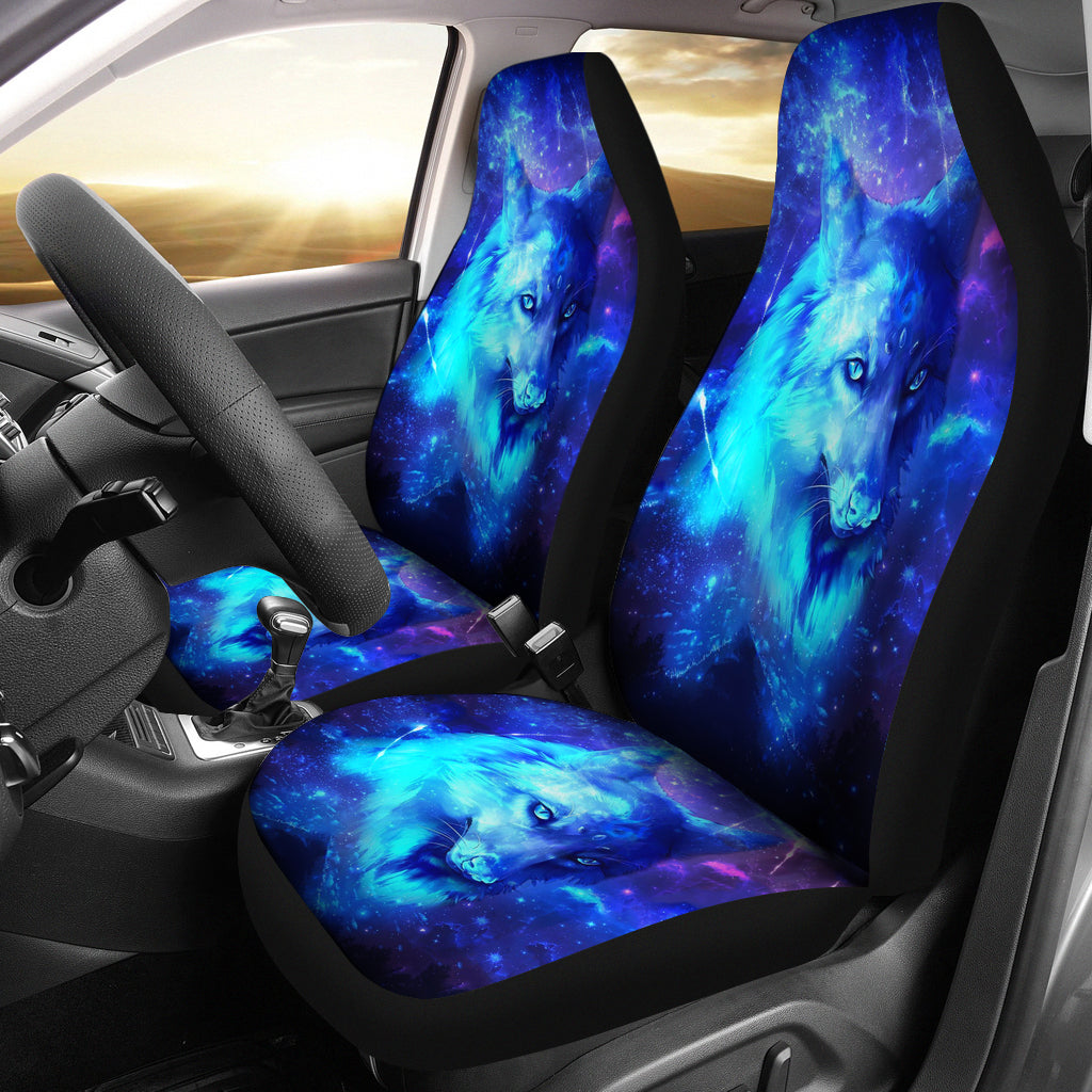 galaxy-wolf-in-space-car-seat-covers