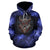 Viking Pullover Hoodie - Stone Vikings With A Horned Helmet RLT12 - Wonder Print Shop