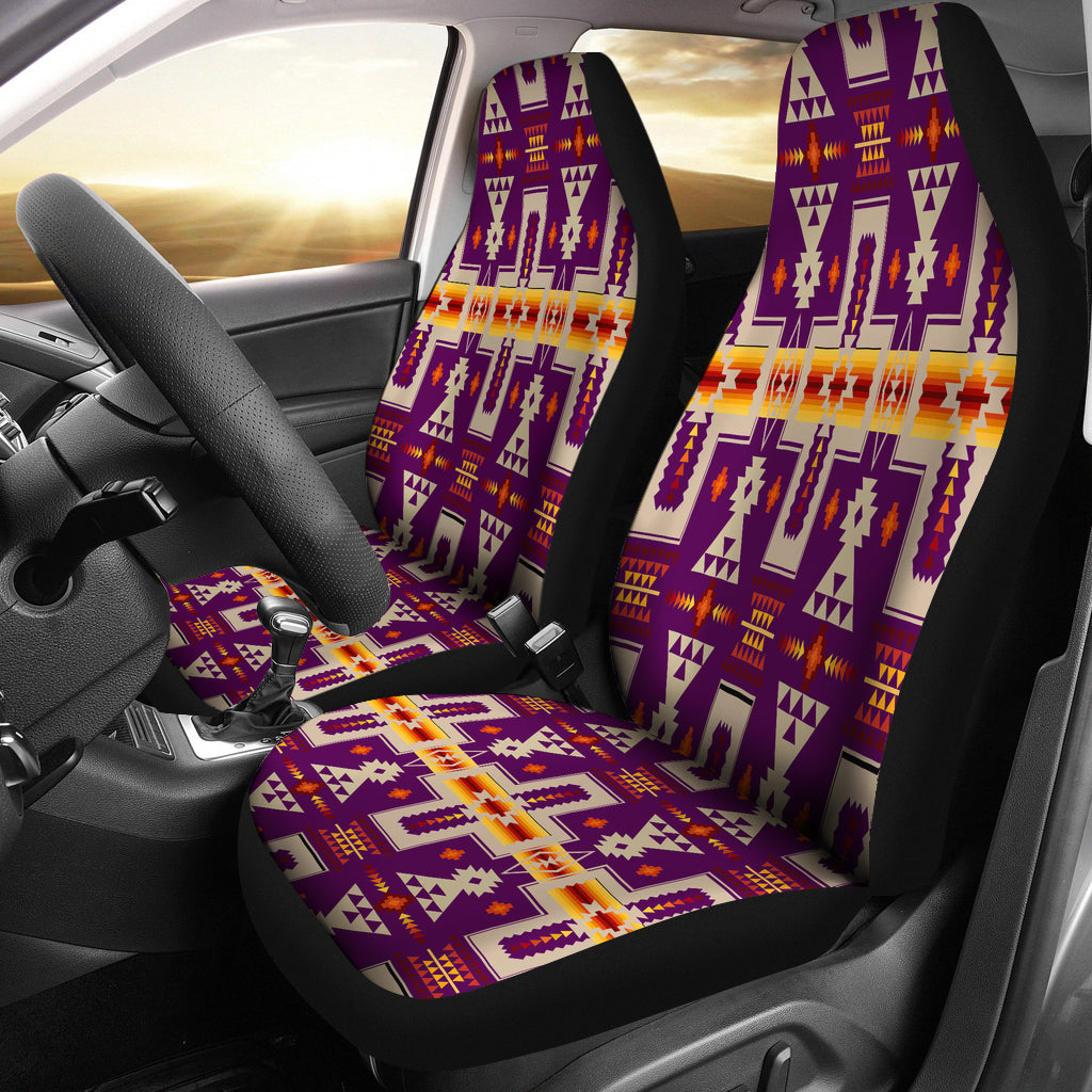 Purrple Tribe Design Native American Car Seat Covers LT10 - Wonder Print Shop