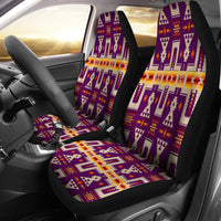 LT10 car seat covers, purple native pattern set for front seats