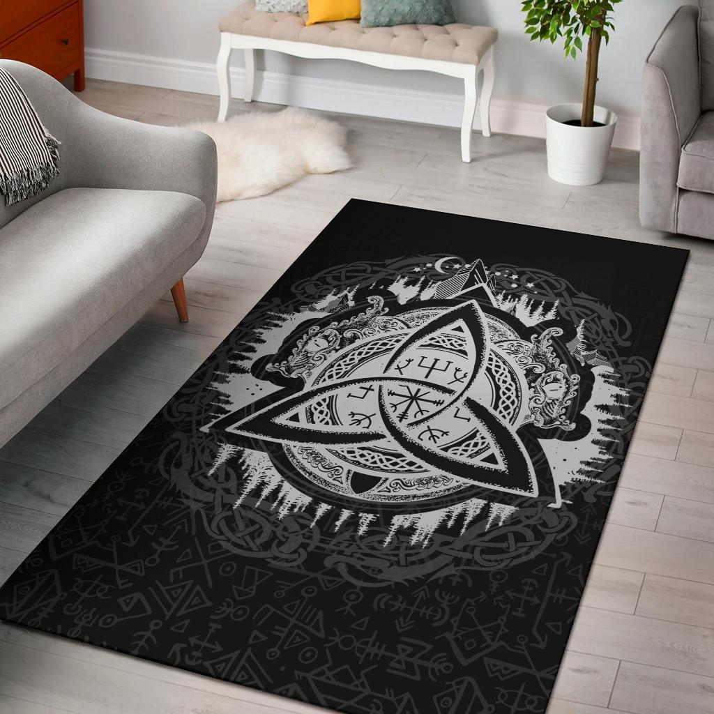 Viking Area Rug Dragon Celtic RLT12 - Wonder Print Shop