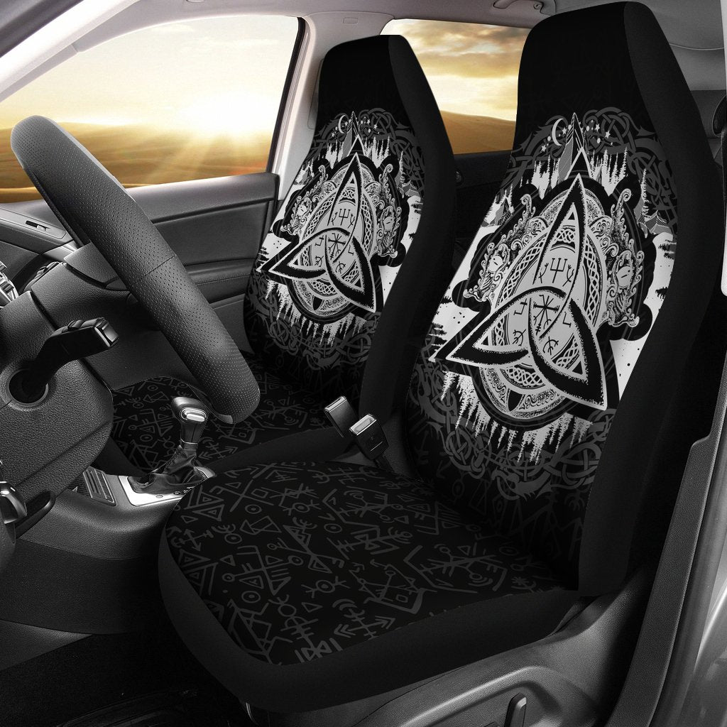 Viking Car Seat Covers Viking Dragon Celtic RLT12 - Wonder Print Shop