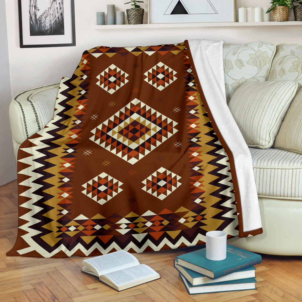 ethnic-geometric-brown-pattern-blanket