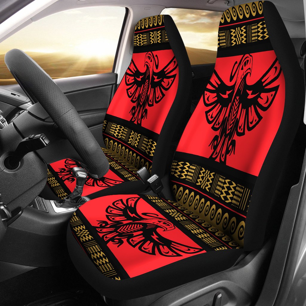 Thunderbird Tribe Symbol Native American Pride Car Seat Covers LT10 - Wonder Print Shop