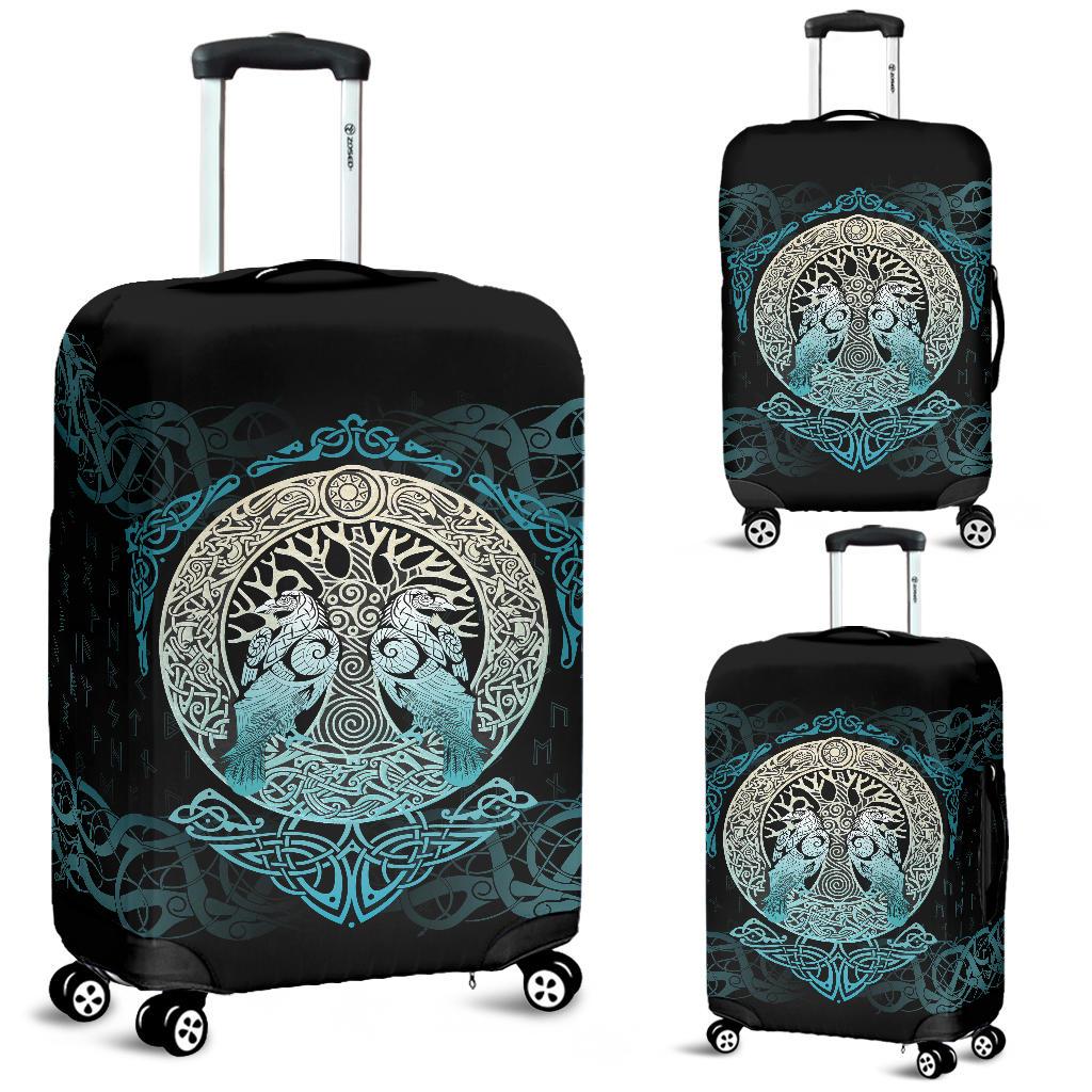 Viking Luggage Covers Yggdrasil and Ravens RLT12 - Wonder Print Shop