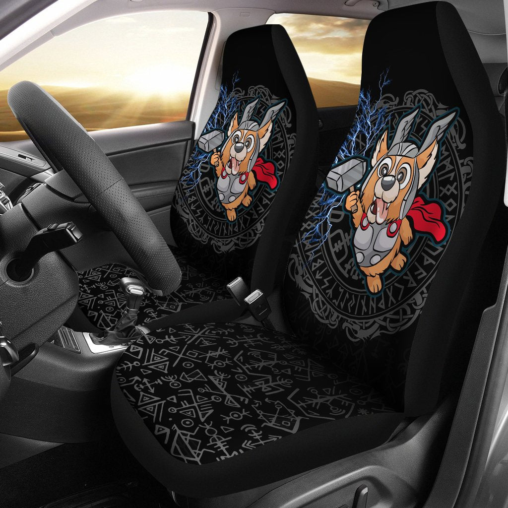 Viking Car Seat Covers Thorgi RLT12 - Wonder Print Shop