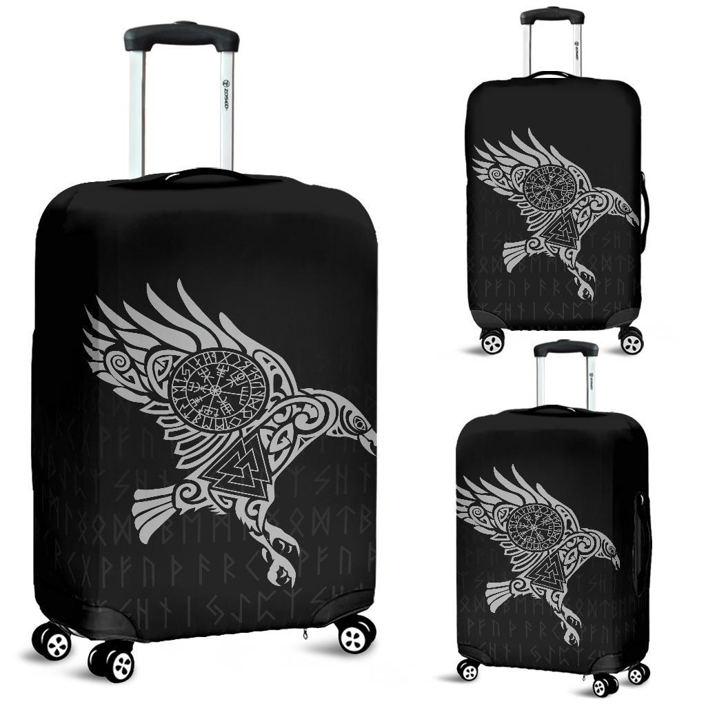 Viking The Raven Of Odin Luggage Covers RLT12 - Wonder Print Shop