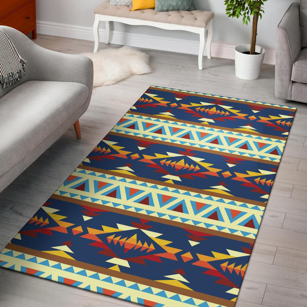 Indigenous Tribes Design Native American Area Rug LT10 - Wonder Print Shop