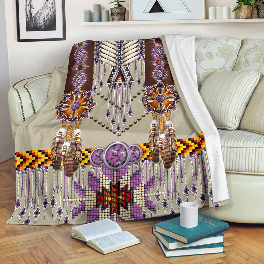 purple-pattern-breastplate-blanket