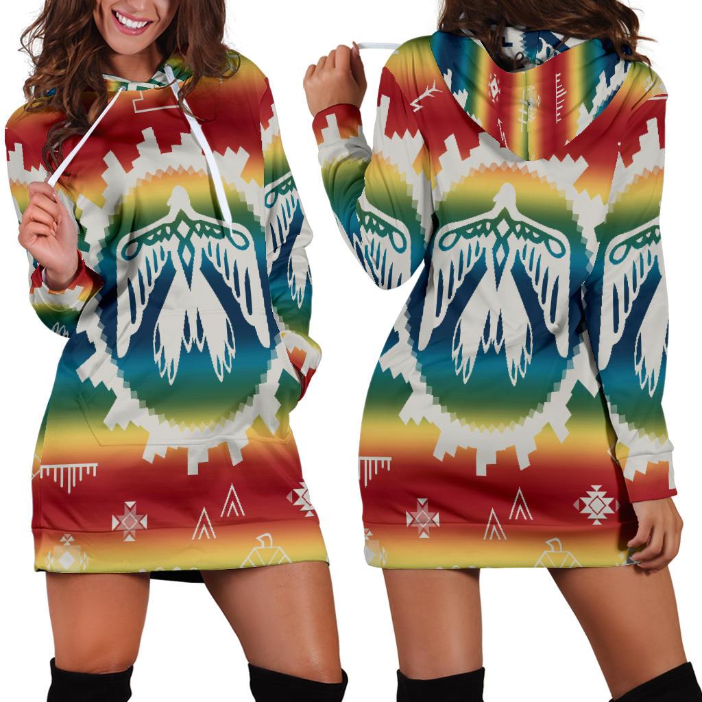 phoenix-rising-native-american-hoodie-dress