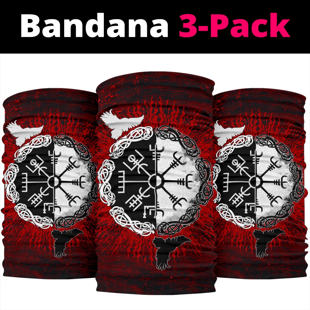 viking-bandana-3-pack-raven-of-odin-and-symbol-viking-on-blood-background