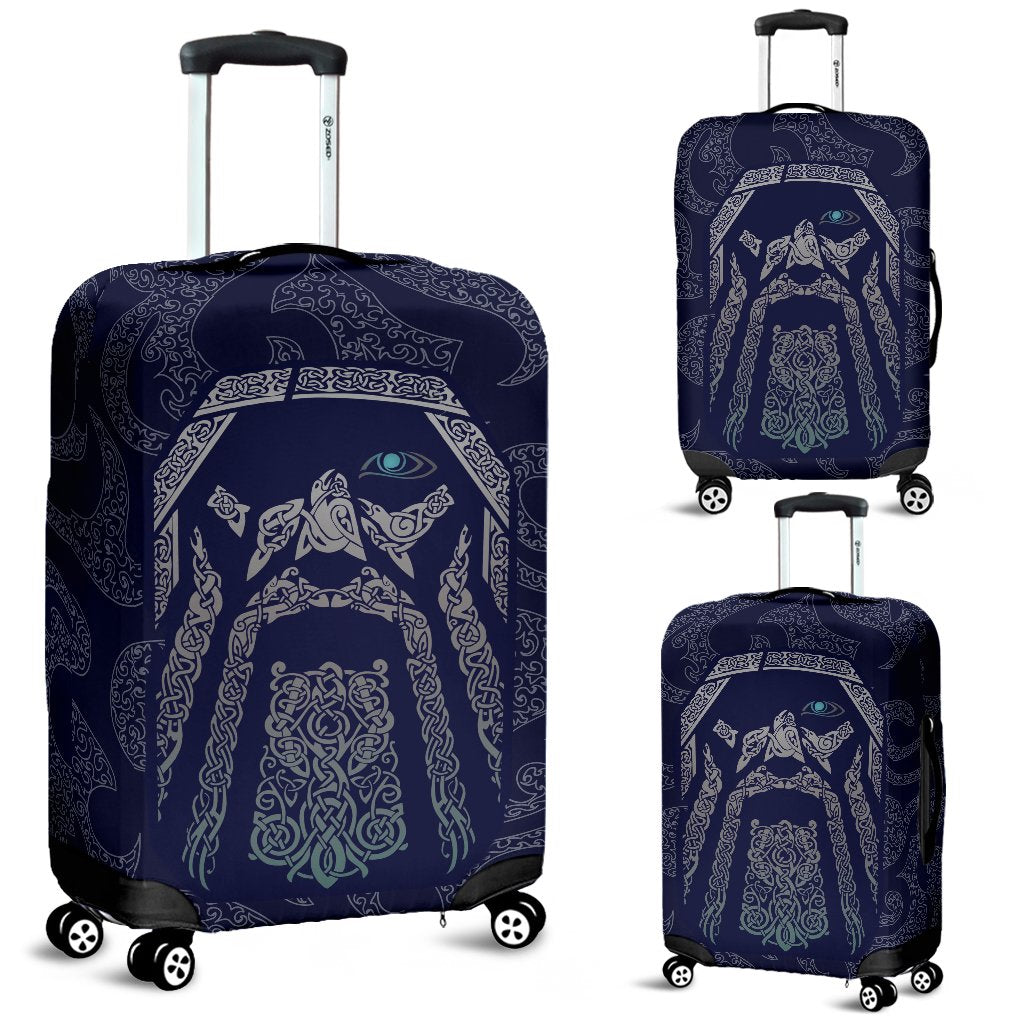 Viking Luggage Covers Odin God Tattoo RLT12 - Wonder Print Shop