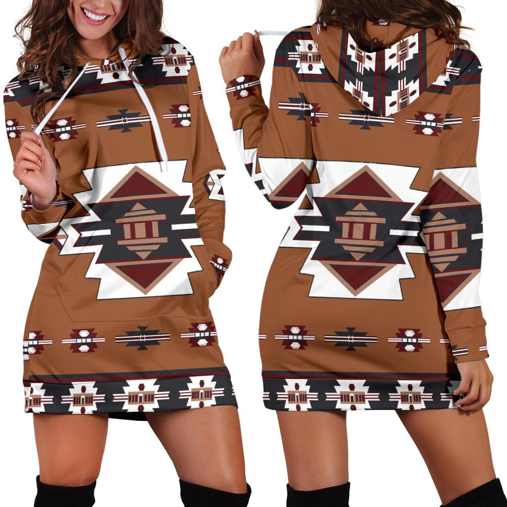 native-temple-symbol-native-american-hoodie-dress