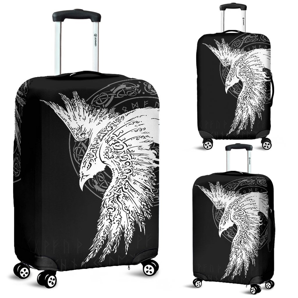 Viking Luggage Covers Mystical Raven Tattoo Special RLT12 - Wonder Print Shop