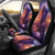 Girl and Eagle Purple Galaxy Car Seat Covers LT10 - Wonder Print Shop