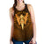 Viking Women's Racerback Tank Gold Spear Of The God Odin - Gungnir and Two Gold Ravens RLT12 - Wonder Print Shop