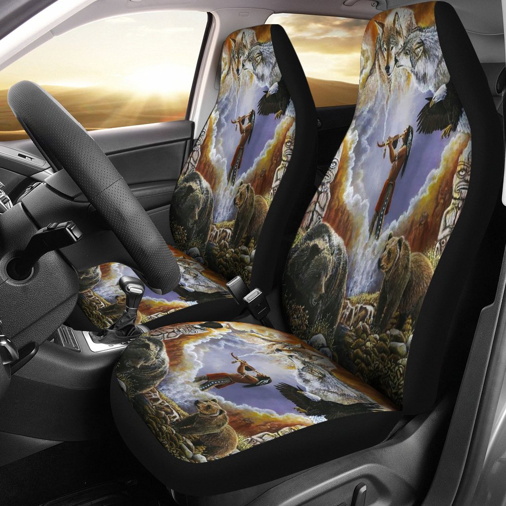 calling-the-totems-native-american-car-seat-covers