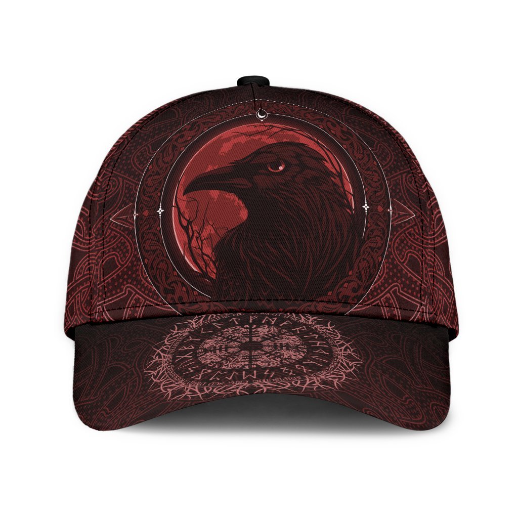 viking-classic-cap-ethnic-odin-raven-red