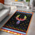 Phoenix Rising Native American Design Area Rug V2 LT10 - Wonder Print Shop