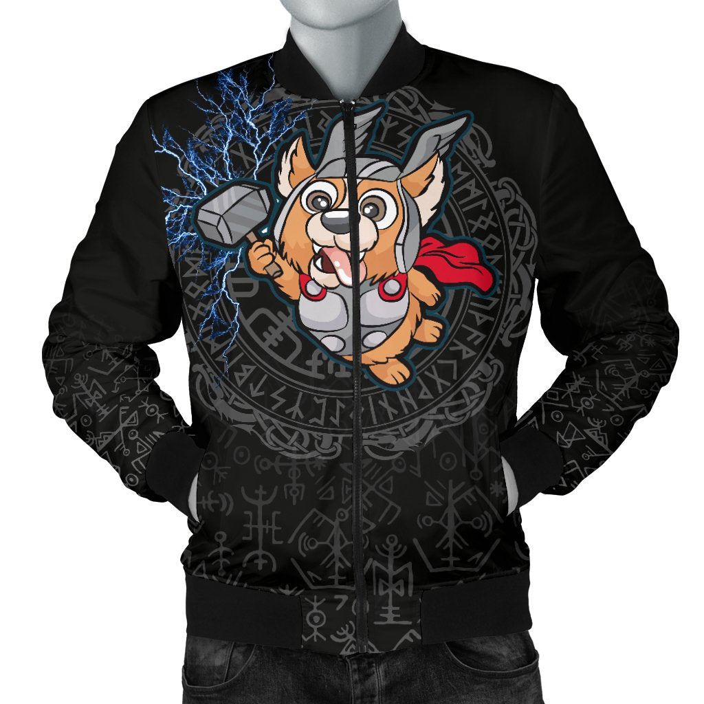 Viking Men's Bomber Jacket - Thorgi RLT12 - Wonder Print Shop