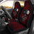 Viking Car Seat Covers Raven Of Odin and Symbol Viking On Blood Background RLT12 - Wonder Print Shop