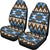 Retro Colors Tribal Seamless Car Seat Cover LT10 - Wonder Print Shop